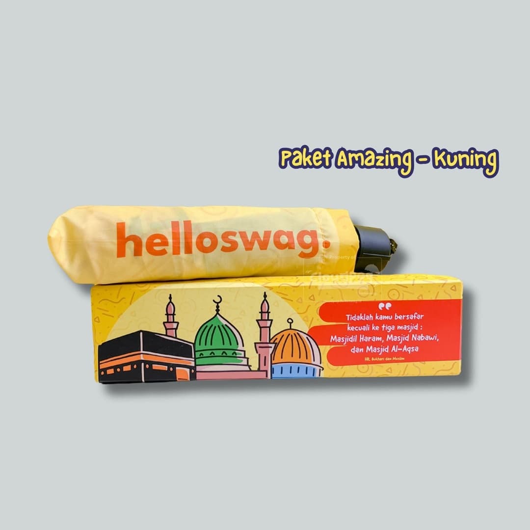 Paket-Amazing-Payung-Lipat-Box-Premium-Cloudpop-Kuning