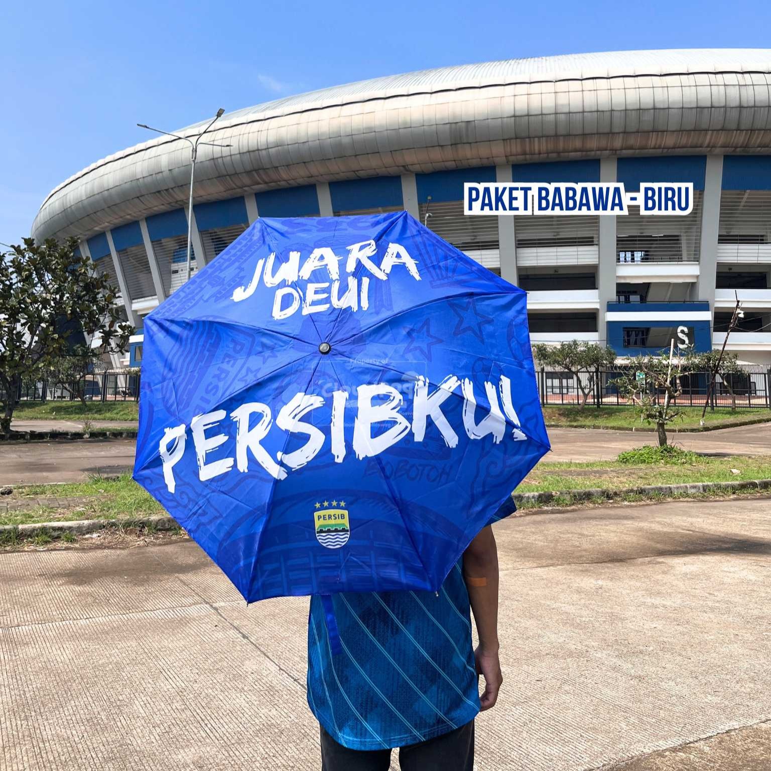 Persib Blue Sky – Asset Landing Page – Paket Babawa – Biru