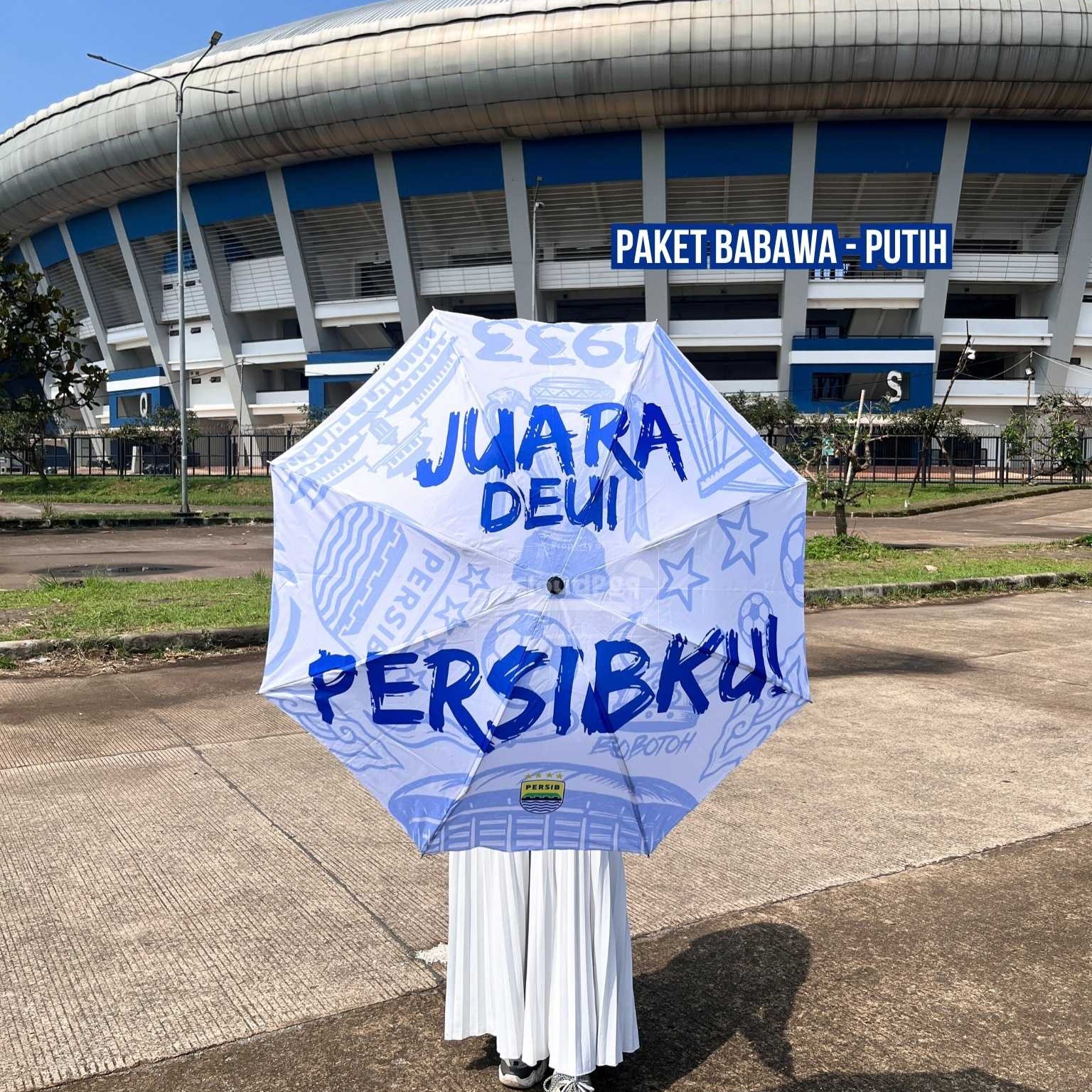 Persib Blue Sky – Asset Landing Page – Paket Babawa – Putih