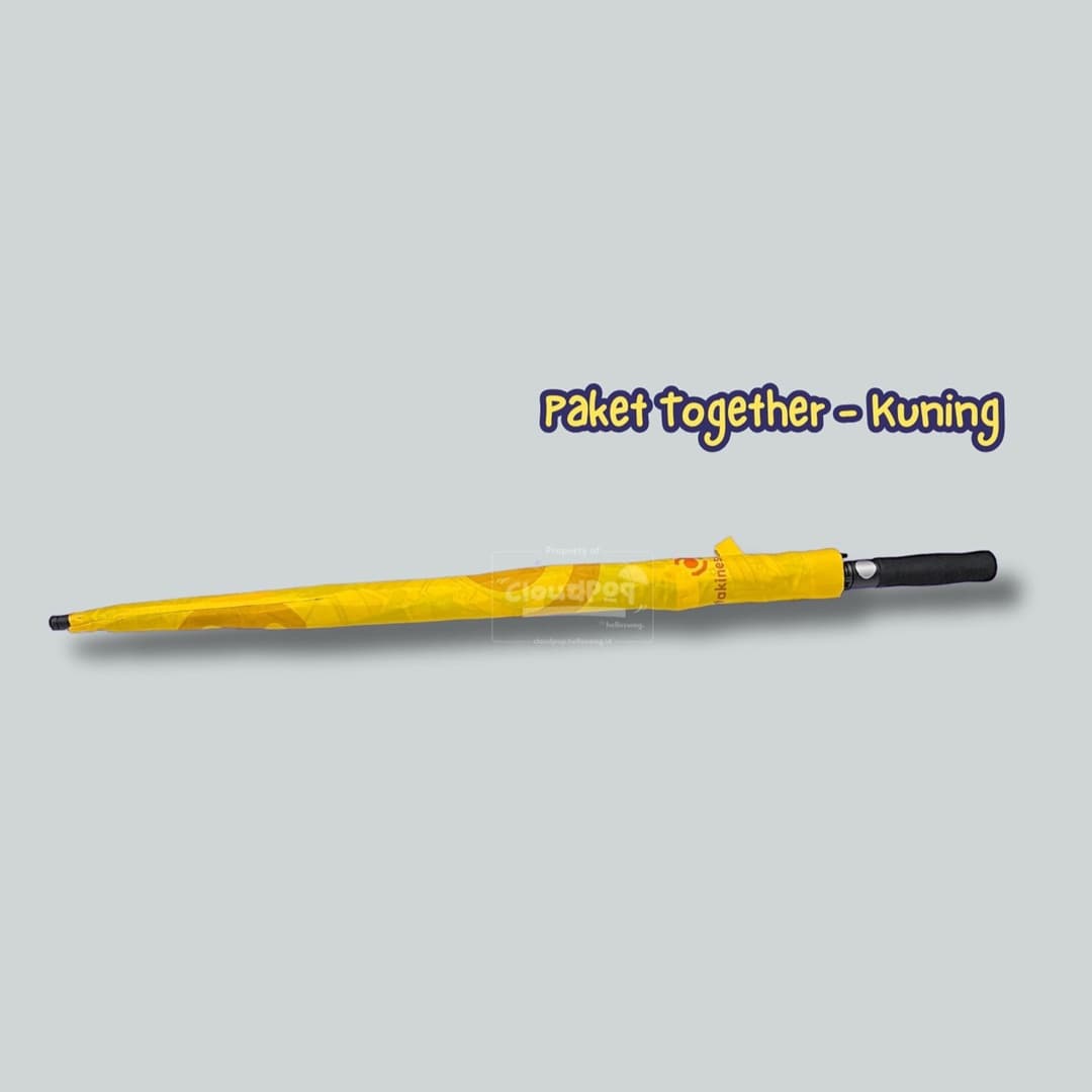 Paket-Together-Payung-Golf-Cloudpop-Kuning