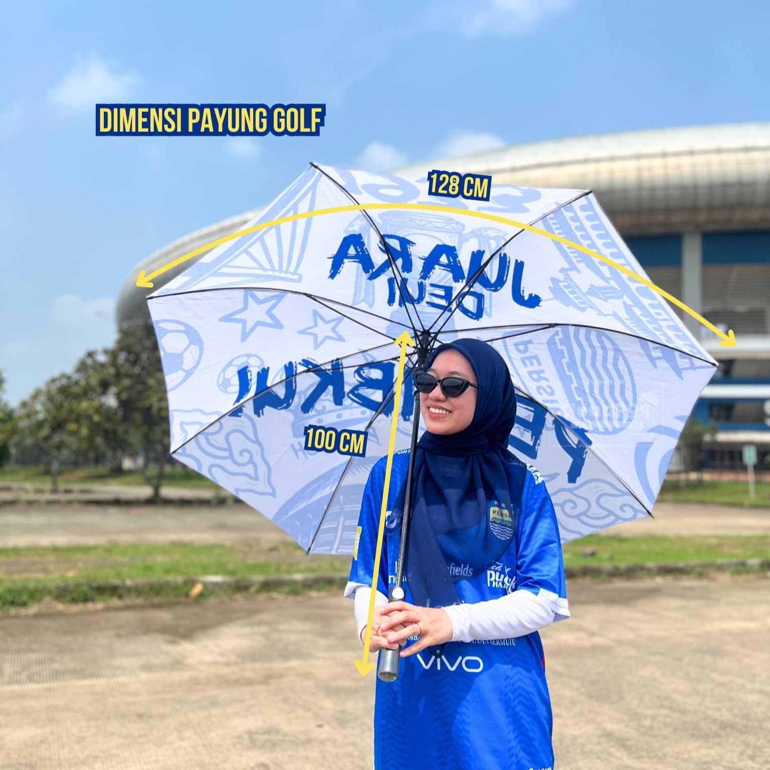 Persib Blue Sky - Asset Landing Page - Payung Golf Size